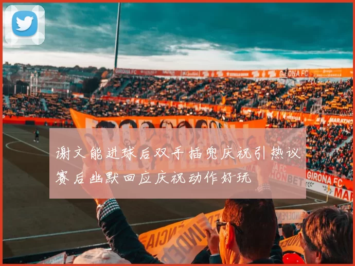 谢文能进球后双手插兜庆祝引热议赛后幽默回应庆祝动作好玩